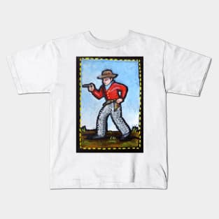 cowboy/gunfighter Kids T-Shirt